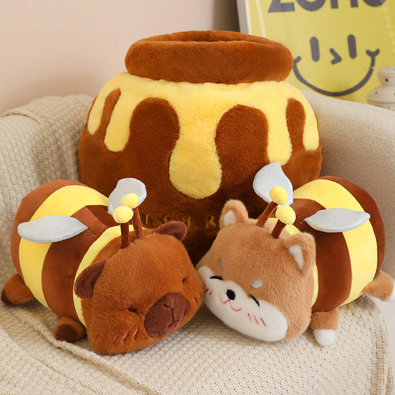 Bee Kapibala Plush Toy