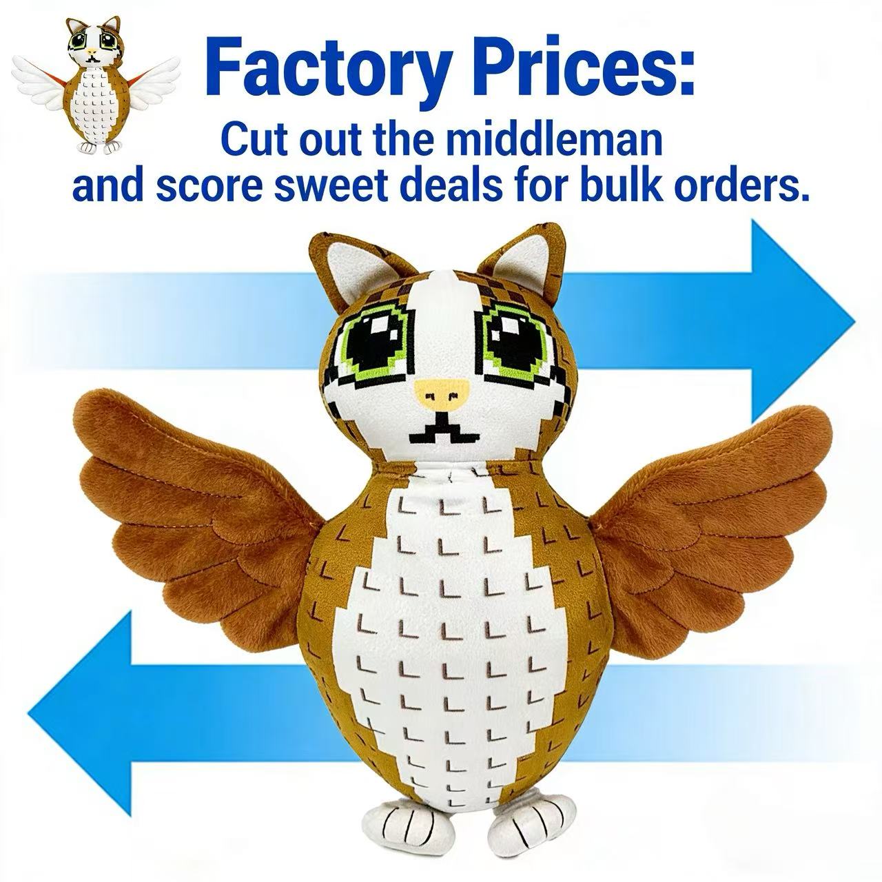 Meowl plush