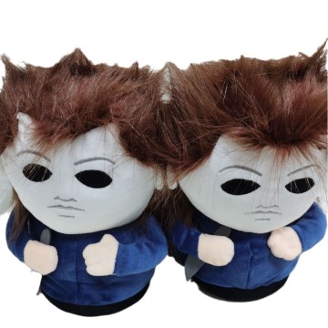 Michael Myers Plush Slippers - Wholesale & Custom Horror Themed Slipper Supplier