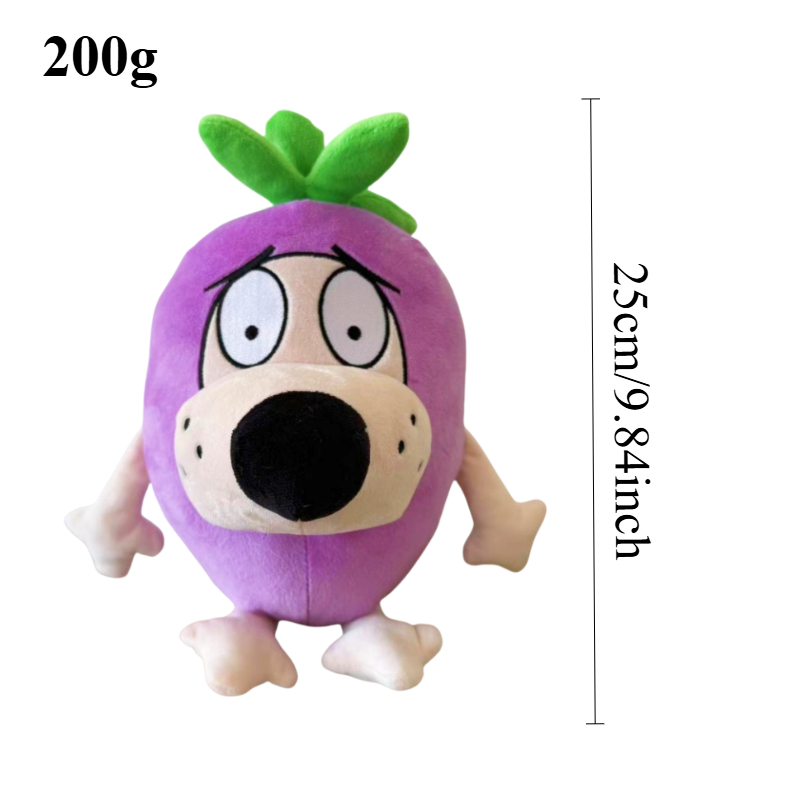 Wholesale Eggplant Courage Plush | Custom 25cm Purple Soft Toy (Factory-Direct)