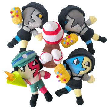 ENA Dream BBQ Plush - Customizable Stuffed Toy with 20 Classic Lines | Factory Direct Price
