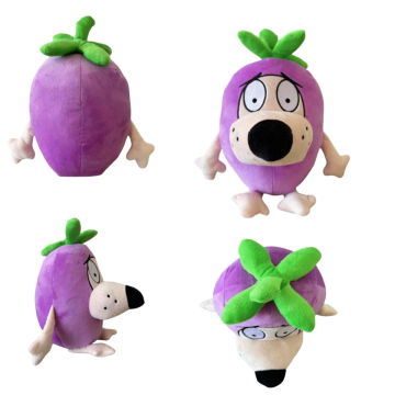 Eggplant Courage Plush