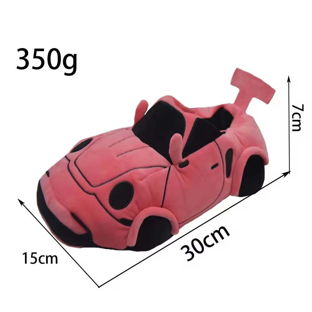 racing car plush slippers (1)