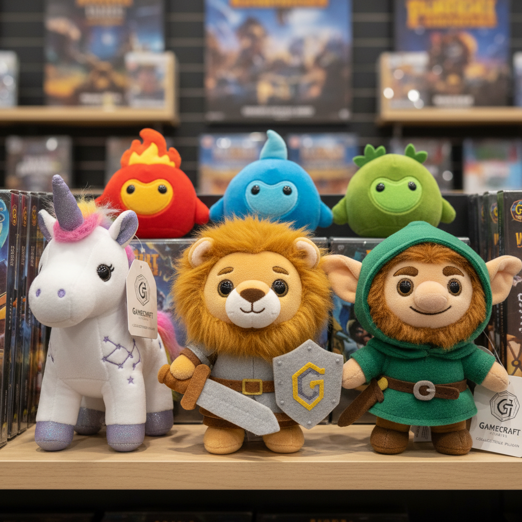 Stuffed Animal Toys For Game Character Merchandise