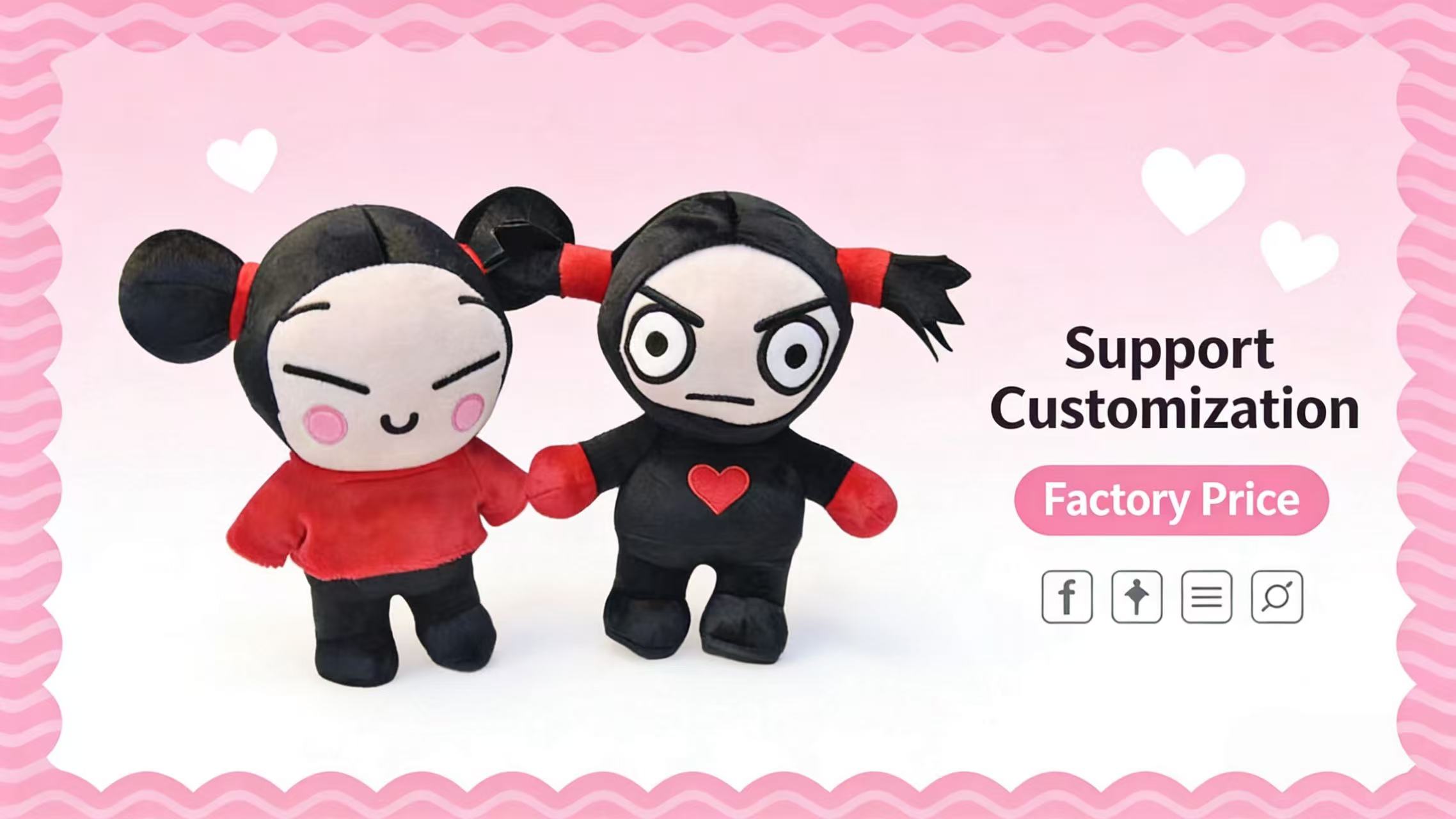 Pucca & Garu Plush Doll  (3)