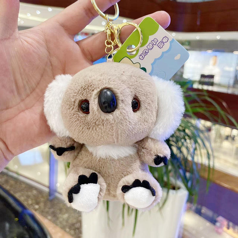 OEM Koala Plush Keychain Manufacturer | Custom 10cm Plush Keychains