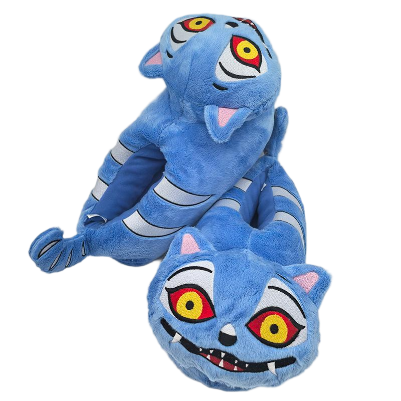 Kpop Demon Hunter Derpy Tiger Plush Slippers | Custom Plush Slipper Supplier