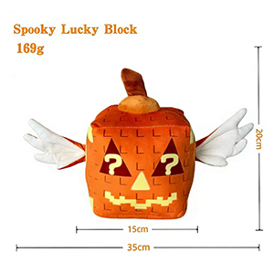 Spooky Lucky Block plush toy