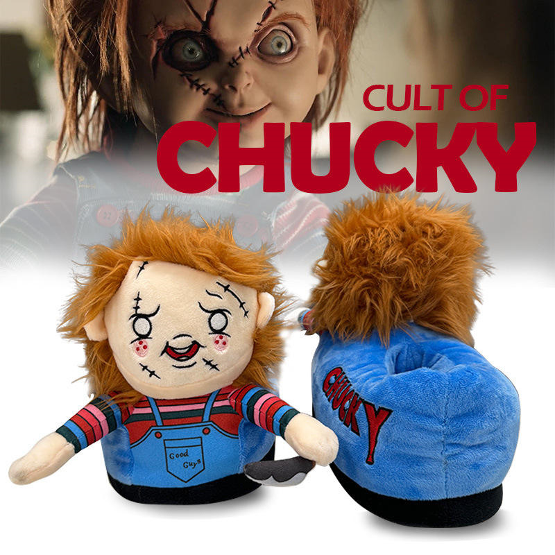 Michael Myers Chucky Plush Slippers