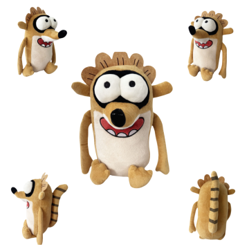 Rigby Plush Toy Wholesale | Regular Show Inspired Plush Manufacturer