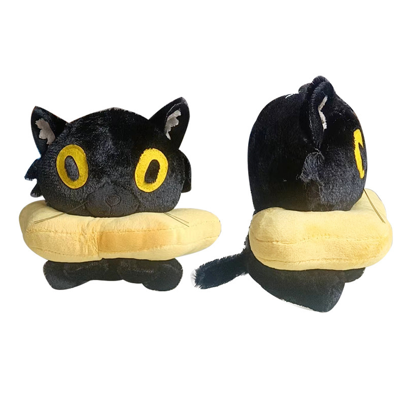 Ralph and Bella Plush | Wholesale Cat Stuffed Toys with Bread & Donut