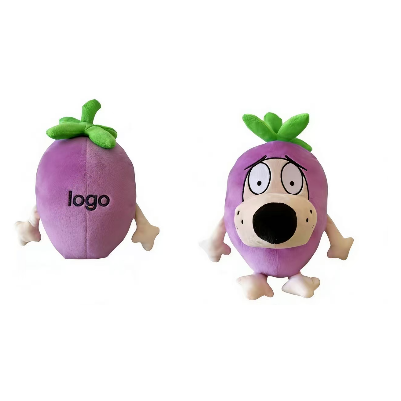 Eggplant Courage Plush