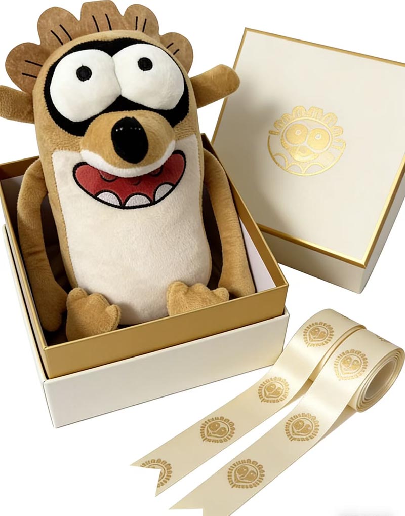 custom Rigby Plush packing